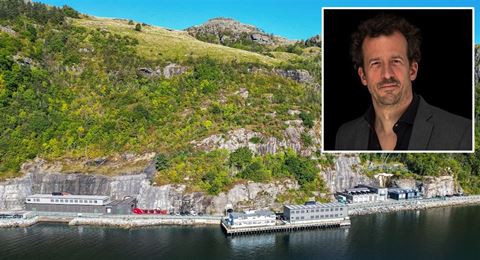 Arno Schäfer, CEO i UpCloud, og Norske Green Mountain er partner og det nye datasenteret er lagt til SVG-Rennesøy