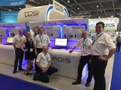 The Tdsi team presenting the Gardis at Ifsec 2016
