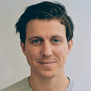 Gustav Norvik produktchef på Stanley Security.
