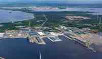 Kemi hamn är den nordligaste allroundhamnen inom EU och hanterar totalt två miljoner ton import- och exportgods.