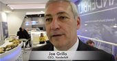 Joe Grillo, CEO för Vanderbilt, är utsedd till säkerhetsindustrins mest inflytelsefulla person 2016. Bilden är hämtad från en webbTV-intervju från 2015 av Detektor TV Magazine.