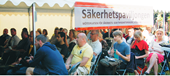 Säkerhetspaviljongen bjuder på ett fullmatat program den 6 juli i Almedalen med bland andra intrikesminister Anders Ygeman och Säkerhetsbranschens ordförande Björn Eriksson på plats.