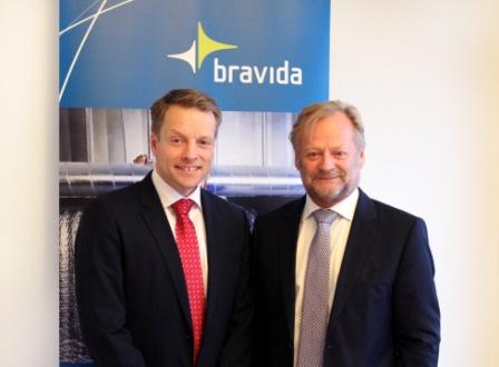 Mattias Johansson (tv) overtager stillingen som adm. dir. og koncernchef den 1. januar 2015 fra Staffan Påhlsson.