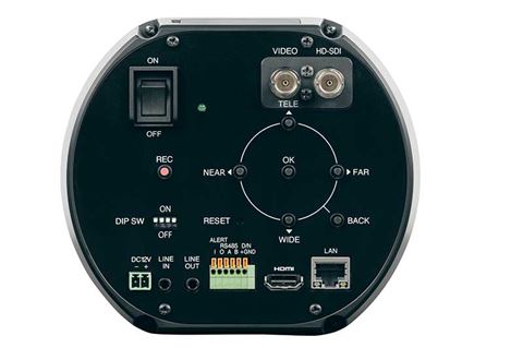 The SX800 can flexibly be integrated into a PT housing or mounted on a pole or tripod. Its various interfaces and the compact design make it easy to integrate even in existing surveillance systems, according to Fujifilm.