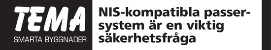 NIS-kompatibla passersystem är en viktig säkerhetsfråga