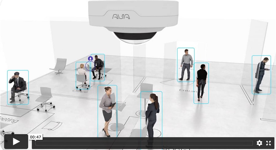 Ava Aware Cloud består av Ava Security's molnhanterade AI-kameror och ett molnbaserat videohanteringssystemet.