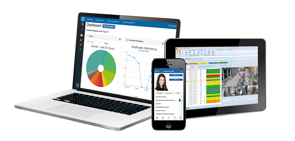 Acre Access Control är en vidareutveckling av Feenics-plattformen som bygger vidare på integrationerna mot Acres interna system, så som Acre Intrusion och Acre Visitor Management samt tredjepartsintegrationer.