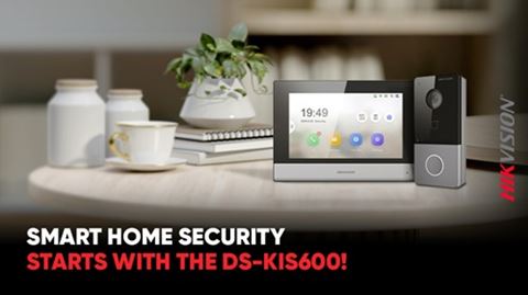 The newly launched DS-KIS600 Intercom Kit from Hikvision in the USA