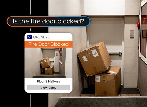 With AI Visual Check users can simply specify the conditions, set a schedule, and let AI video analytics monitor the environment. Image courtesy of Openeye With AI Visual Check users can simply specify the conditions, set a schedule, and let AI video analytics monitor the environment.