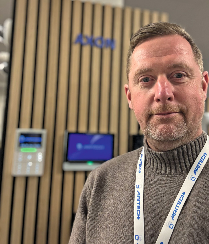 Vi märker också att intresset för appstyrda system är stort, säger Stefan Eklund på Aritech.
