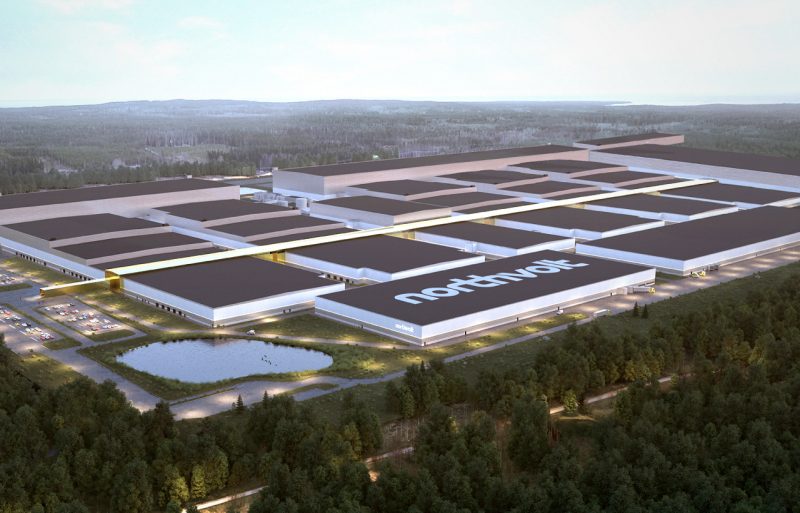 Northvolt’s first gigafactory, Northvolt Ett, in Skellefteå, Sweden will be over 100,000 sqm.