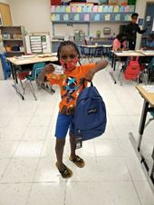 Hundreds of bags were filled at the COPS Boca Raton, FL location, and hundreds more were shipped directly to Crosspointe Elementary School for distribution.