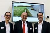 Andreas Conrad (SeeTec), Albert Unterberger (IPS), Christian Ringler (SeeTec)