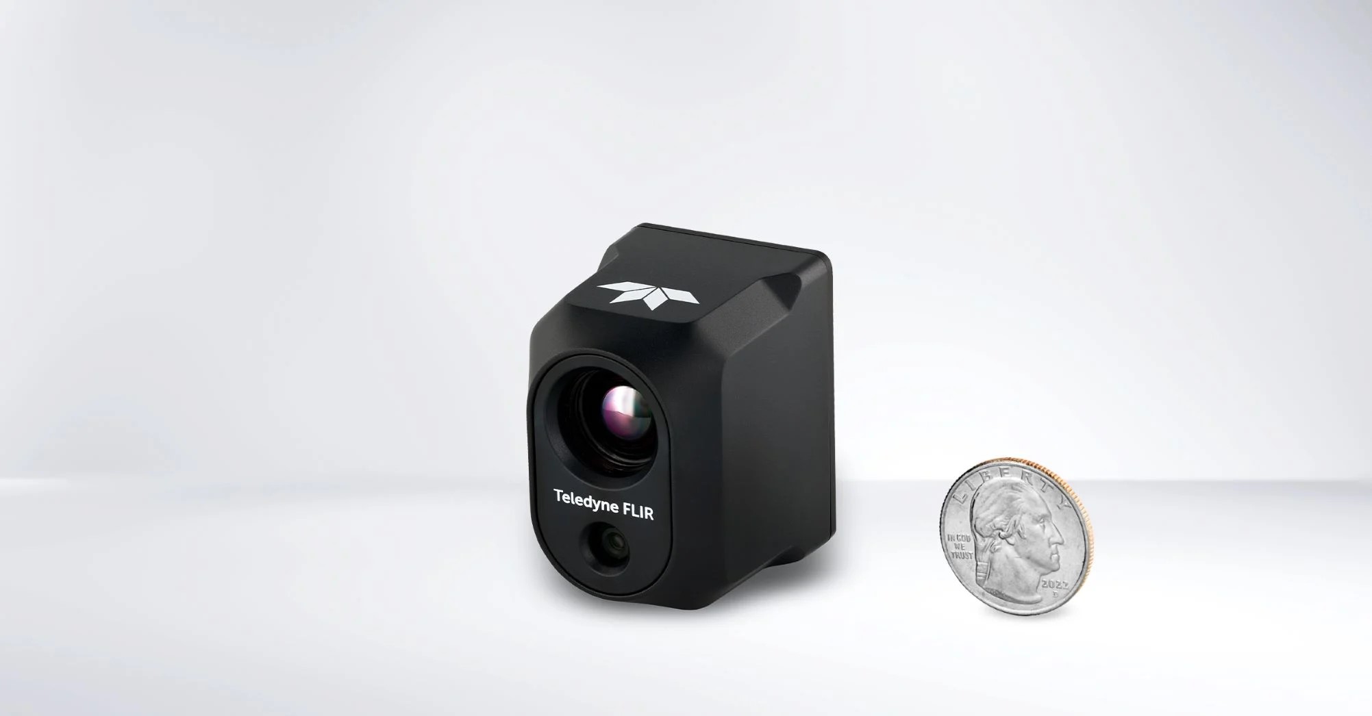 The new camera module pairs a 640 x 512 resolution radiometric Boson thermal camera and a 64 MP visible camera in a size, weight, and power (SWaP) optimised design for out-of-the-box integration